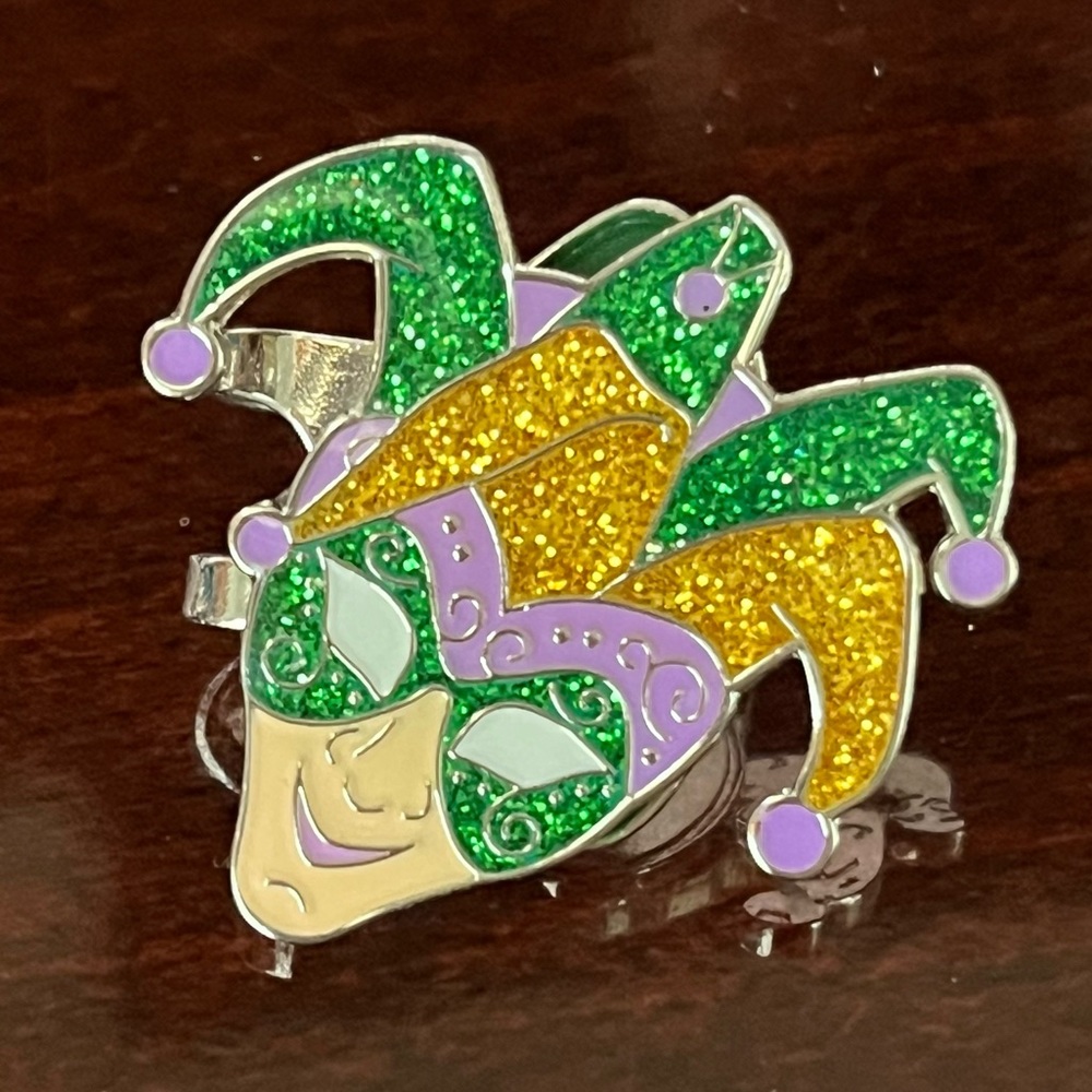 Navika Golf Ball Markers Mardi Gras